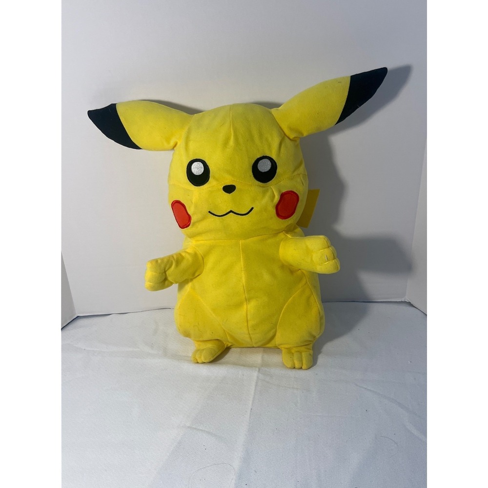 Pokemon Pikachu Plush Toy 2008 Toy Factory Yellow‎ Stuffed Animal